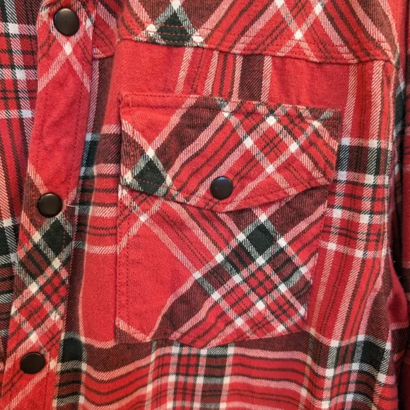 button down flannel 21 Men - Picture 3 of 6